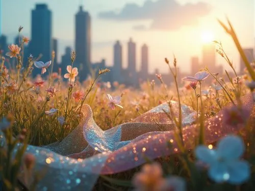 flower in sunset,blooming grass,background bokeh,grass blossom,fireflies,thatgamecompany,pink grass,bokeh effect,meadows of dew,grasslike,dubai,blooming field,field of flowers,cinema 4d,uniflora,3d render,sea of flowers,summer meadow,render,bokeh,Photography,General,Realistic