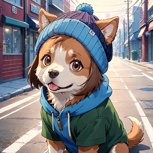 winter hat,corgi,winter clothes,winter clothing,dog illustration,cute fox,nikko,shiba,street dog,adorable fox,welsh corgi cardigan,outdoor dog,corgis,knit hat,welsh corgi,parka,winter background,canine,chopper,shiba inu,Anime,Anime,Realistic