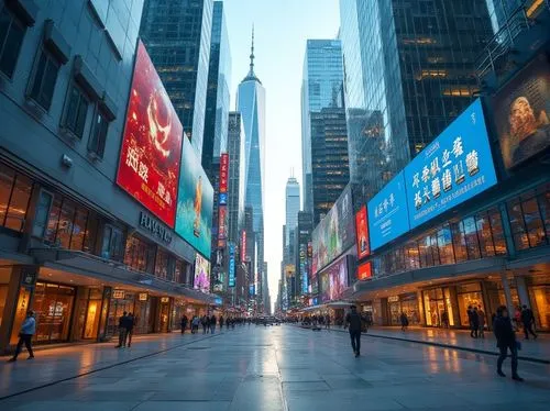 time square,new york streets,times square,shenzen,new york,wangfujing,chungking,newyork,shangai,lujiazui,mongkok,manhattan,rockefeller plaza,chongqing,nyclu,wall street,yonge,city scape,financial district,cityzen,Photography,General,Realistic