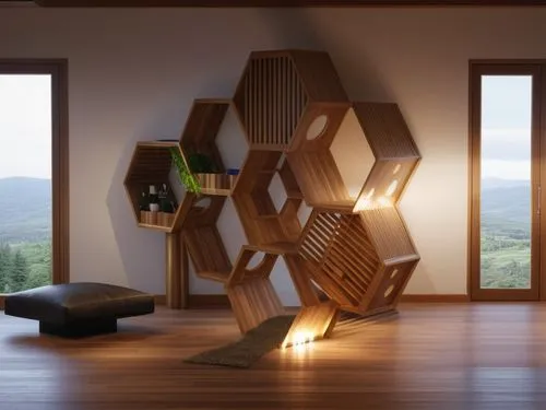 wall lamp,wine rack,wooden cubes,room divider,floor lamp,wood window,wall light,wooden sauna,cubic house,modern decor,wooden shelf,wood mirror,wine boxes,table lamp,energy-saving lamp,hanging lamp,table lamps,wooden windows,lattice windows,contemporary decor,Photography,General,Realistic