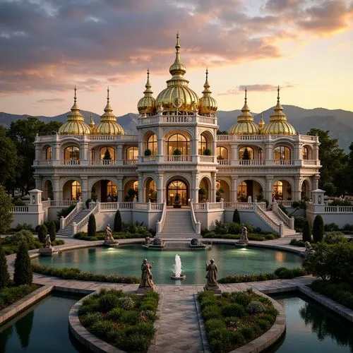 water palace,marble palace,gold castle,istana,dolmabahce,chhatris,fairytale castle,summer palace,stone palace,dragon palace hotel,mansion,palace,fairy tale castle,the palace,europe palace,city palace,the royal palace,grand master's palace,palatial,grandeur