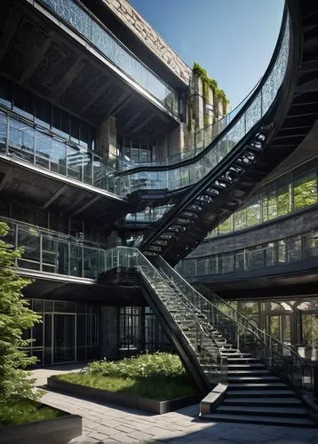 embl,safdie,epfl,interlace,blavatnik,esade,bocconi,headquarter,autostadt wolfsburg,atriums,schulich,modern office,biotechnology research institute,bureaux,bobst,morphosis,ubc,technopark,skolkovo,bicocca,Conceptual Art,Sci-Fi,Sci-Fi 09