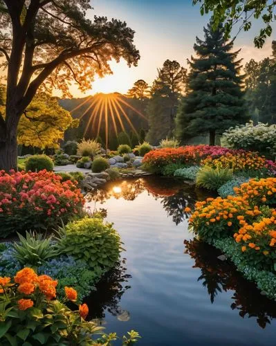 splendor of flowers,nature garden,garden pond,flower garden,nature wallpaper,pond flower,Photography,General,Realistic