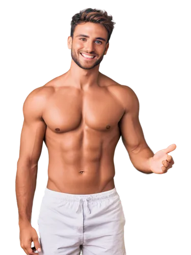 Handsome selfie man, muscular chest, fit waist, athletic legs, sporty shorts, casual white t-shirt, messy hair, bright smile, charming eyes, natural makeup, confident pose, slight angle, close-up shot