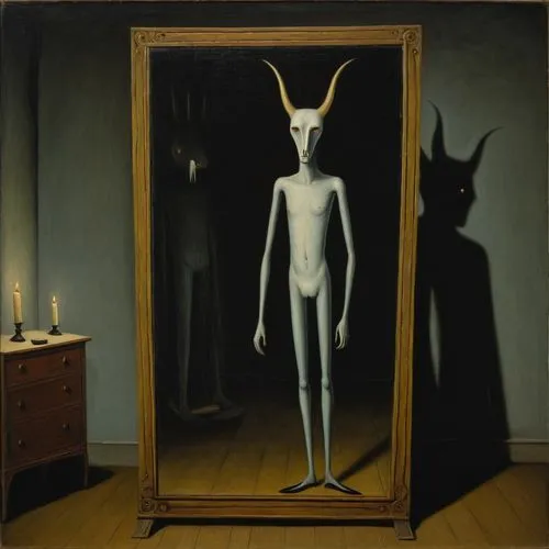 surrealists,gammell,magic mirror,surrealism,delatour,surrealist,Art,Artistic Painting,Artistic Painting 02