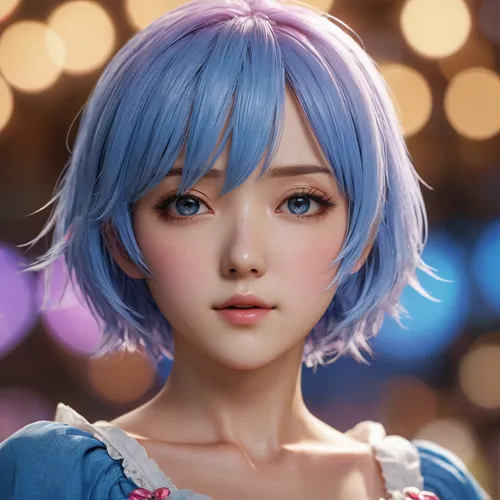 rei ayanami,luka,doll's facial features,aqua,violet head elf,sakura,piko,winterblueher,porcelain doll,fantasia,rem in arabian nights,female doll,3d rendered,artist doll,portrait background,kotobukiya,ren,game character,3d model,realdoll,Photography,General,Commercial