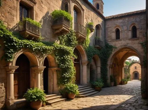 volterra,orvieto,pienza,medieval street,theed,courtyards,montalcino,archways,conques,quirico,cortile,provencal,sapienza,tuscan,erice,sarlat,dorne,tuscany,cortona,courtyard,Conceptual Art,Sci-Fi,Sci-Fi 22