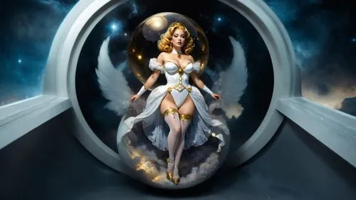 andromeda,barbarella,star mother,goddess of justice,fantasy woman,witchblade