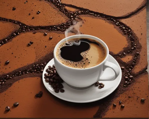 Imagine a futuristic world where coffee spills serve as a power source for advanced technology.,coffee background,coffee foam,mocaccino,capuchino,coffee art,caffè americano,marocchino,espressino,cappu