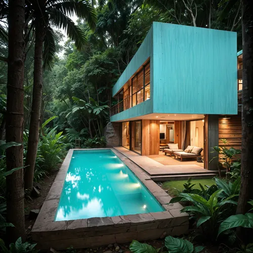 amanresorts,prefab,tropical house,fromental,pool house,kamandalu