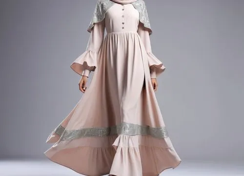 poiret,tahiliani,a floor-length dress,kurung,caftan,abayas,Photography,General,Realistic