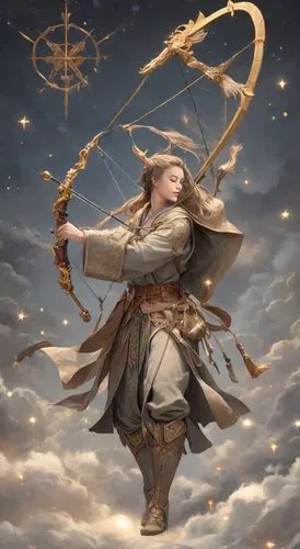 joan of arc,zodiac sign libra,sagittarius,frigga,lady justice,bow and arrows