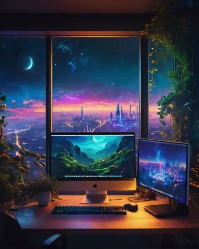 beautiful wallpaper,windows wallpaper,desktop backgrounds,desk,computer screen,laptop wallpaper,desktop,dusk background,desk top,computer room,the computer screen,computer graphic,computable,computer workstation,computer art,background screen,vista,3d background,desktop view,working space,Conceptual Art,Fantasy,Fantasy 05