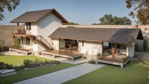 3d rendering,passivhaus,homebuilding,dunes house,timber house,grass roof,modern house,render,revit,sketchup,mid century house,cohousing,house drawing,house shape,renderings,straw roofing,danish house,folding roof,garden elevation,wooden house,Photography,General,Natural