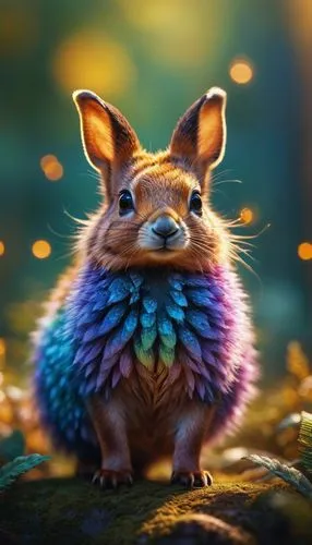 rainbow rabbit,rabbit owl,little rabbit,saffron bun,whimsical animals,little bunny,hedgehog,little fox,knuffig,chestnut animal,squirell,adorable fox,flower animal,forest animal,anthropomorphized animals,hare of patagonia,cute fox,wild rabbit,cute cartoon character,pompom,Photography,General,Commercial