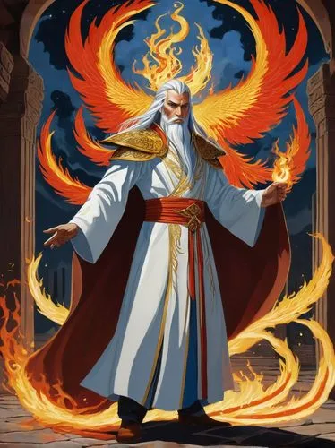 zoroastrian novruz,flaminius,yushenkov,filaret,hohenheim,flame spirit,firelord,balrog,fire angel,flamel,bugenhagen,fire background,zoroastrian,amaterasu,senju,fire master,rongfeng,jincai,komei,zoroastrianism,Illustration,American Style,American Style 09