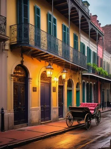 french quarters,new orleans,dumaine,neworleans,bienville,marigny,nola,lalaurie,row houses,orlean,marignac,cesnola,rowhouses,historic old town,pontchartrain,old havana,mainieri,horse drawn carriage,san juan,antebellum,Conceptual Art,Sci-Fi,Sci-Fi 22