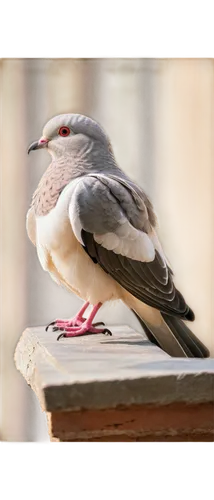 Peaceful doves, white feathers, gentle eyes, soft pink beak, delicate legs, perched, morning sunlight, warm colors, shallow depth of field, 3/4 composition, cinematic lighting, subtle texture, realist