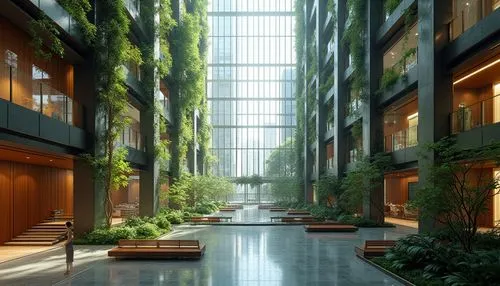 atriums,marunouchi,streamwood,taikoo,sathorn,benaroya,atrium,wintergarden,horinouchi,biopolis,azabu,masdar,aoyama,songdo,waterplace,isozaki,alumax,shiodome,kirrarchitecture,kanazawa,Photography,General,Realistic