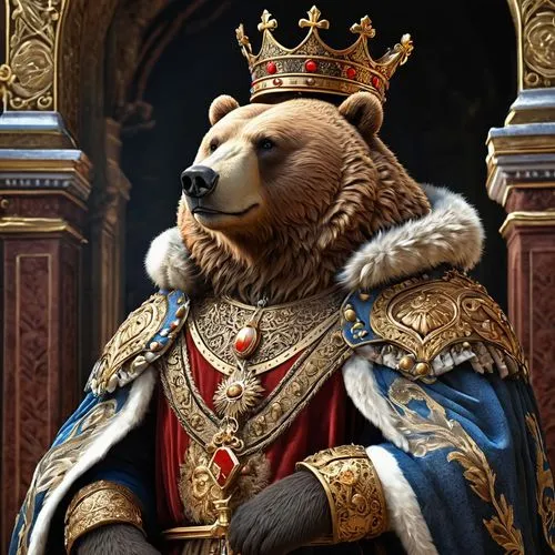 nordic bear,hrothgar,czar,emperor wilhelm i,imperatore,aleksandr,emperor,kingisepp,tervuren,mannerheim,czarist,ruzowitzky,kaiser wilhelm ii,bear guardian,vladimirovich,king crown,narutowicz,rhaetian,aleksandrov,grand duke,Conceptual Art,Fantasy,Fantasy 27