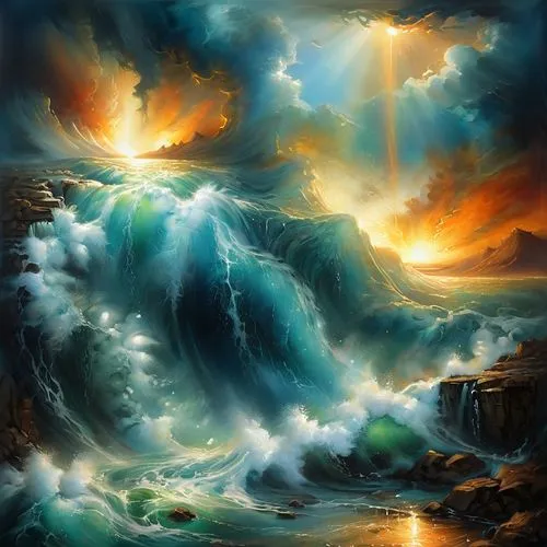 sea storm,tidal wave,ocean background,stormy sea,ocean waves,seascape,Conceptual Art,Daily,Daily 32