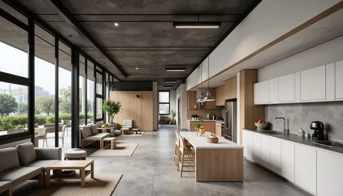 modern kitchen interior,modern kitchen,kitchen design,modern minimalist kitchen,kitchen interior,interior modern design,loft,associati,minotti,kitchen,lofts,concrete ceiling,big kitchen,penthouses,modern room,home interior,contemporary decor,breakfast room,kitchens,tile kitchen