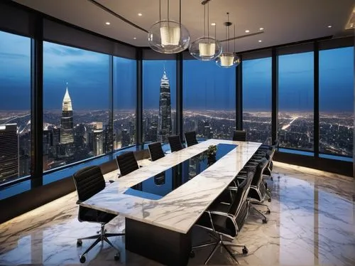 boardroom,board room,conference room,conference table,meeting room,penthouses,boardrooms,dining room,dining room table,dining table,modern office,the observation deck,great room,kitchen table,skydeck,breakfast room,new york restaurant,glass wall,tishman,minotti,Illustration,Black and White,Black and White 10