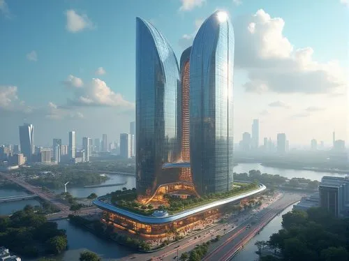 guangzhou,futuristic architecture,tianjin,zhengzhou,zhangzhou,hangzhou,kunshan,changfeng,changzhou,chengdu,supertall,shenzen,xuzhou,chongqing,shenzhen,yangzhou,guiyang,xujiahui,huzhou,wanzhou,Photography,General,Realistic