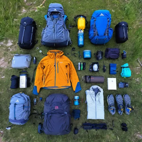 My Comprehensive John Muir Trail Gear List,hiking equipment,camping gear,climbing equipment,backpacking,camping equipment,fjäll,summer flat lay,rock-climbing equipment,trail searcher munich,tent campi