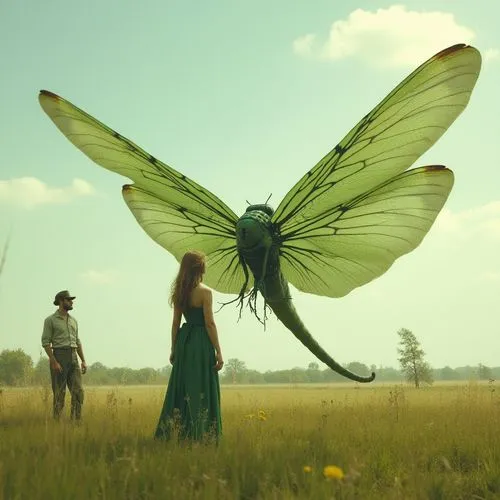 butterfly green,yellow butterfly,aurora butterfly,isolated butterfly,sunflowers and locusts are together,large aurora butterfly