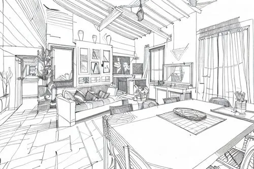 house drawing,kitchen,kitchen interior,study,study room,home interior,line drawing,working space,workspace,loft,the kitchen,coloring page,kitchen design,japanese-style room,frame drawing,interiors,wor