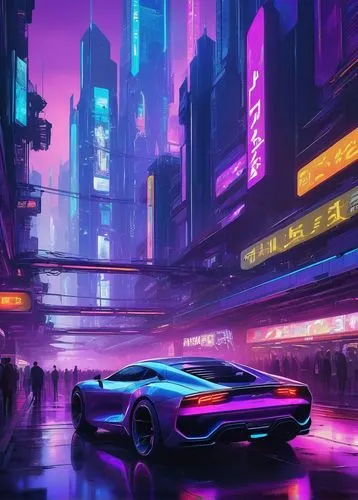 futuristic,futuristic landscape,futuristic car,polara,cyberpunk,neon arrows,3d car wallpaper,colorful city,neon,vapor,brum,futurist,80's design,ultraviolet,autopia,cybercity,tron,cityscape,bladerunner,car wallpapers,Conceptual Art,Sci-Fi,Sci-Fi 01