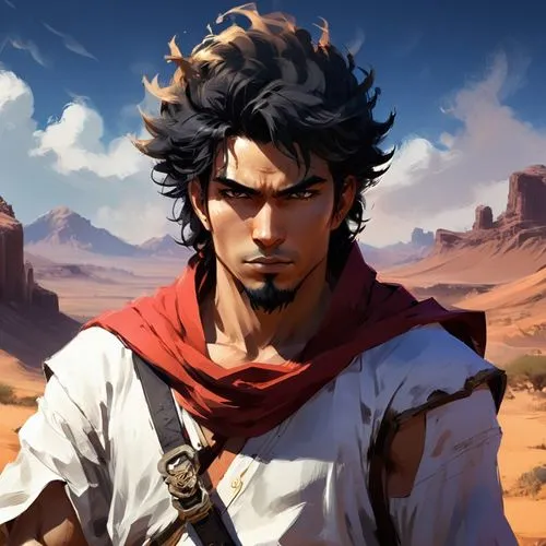 barawa,semidesert,desert background,rashid,yukimura,hassan,Conceptual Art,Fantasy,Fantasy 02