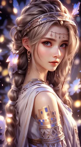 elven,fantasy portrait,violet head elf,elsa,the snow queen,faery,jessamine,fae,white rose snow queen,fairy tale character,rapunzel,elven flower,zodiac sign libra,faerie,fantasy art,mystical portrait of a girl,fairy queen,celtic queen,tangled,aurora