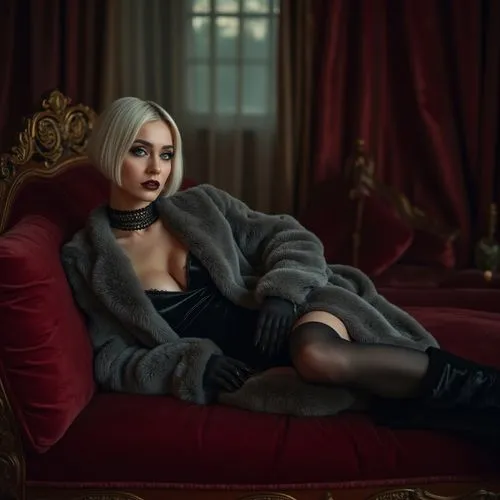 femme fatale,fur,cruella,maetel,sofa,elegante,khatuna,elegance,fur coat,volturi,zaripova,petrova,blonde on the chair,zorita,cruella de ville,lyuba,velvety,elegant,raffaella,chernova