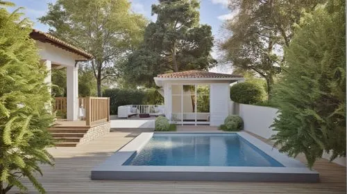 pool house,holiday villa,marrakech,mahdavi,cabanas,dug-out pool,outdoor pool,summer house,3d rendering,wooden decking,provencal life,villa,cabana,render,mikveh,swimming pool,piscina,inverted cottage,landscape design sydney,bendemeer estates,Photography,General,Realistic