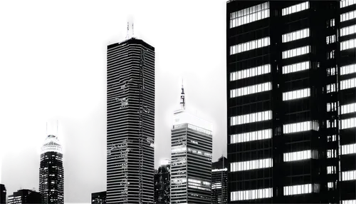 highrises,skyscrapers,barad,lumpur,high rises,tall buildings,ctbuh,klcc,urban towers,metropolis,kuala lumpur,supertall,skyscraping,coruscant,petronas twin towers,black city,cybercity,skyscraper,makati,capcities,Illustration,Black and White,Black and White 33