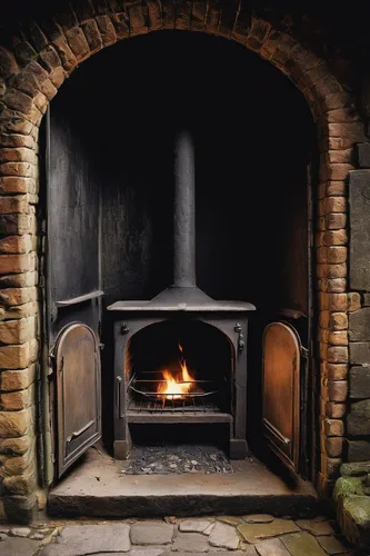 wood-burning stove,fireplace,fireplaces,wood stove,fire place,log fire,fire in fireplace,hearth,gas stove,masonry oven,christmas fireplace,domestic heating,fireside,stone oven,charcoal kiln,pizza oven,wood fire,stove,warm and cozy,tin stove,Illustration,Paper based,Paper Based 21