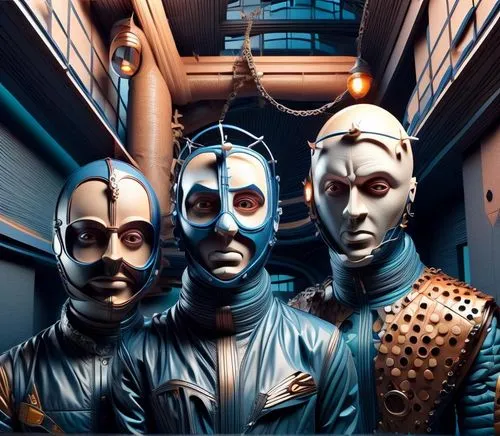 cybermen,automatons,lacedaemonians,jabbawockeez,beetleborgs,aquabats