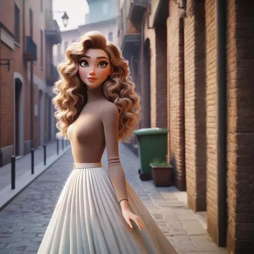 rapunzel,elsa,tiana,princess anna,merida,cinderella,girl in a long dress,a girl in a dress,tangled,girl in a long dress from the back,princess sofia,disney character,strapless dress,doll dress,girl in a historic way,winter dress,ball gown,barbie doll,jasmine,female doll