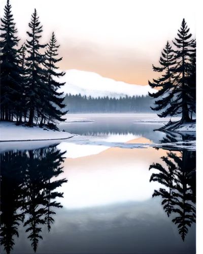 mirror water,nature background,evening lake,forest lake,landscape background,water mirror,water reflection,reflections in water,waterscape,reflection in water,water scape,virtual landscape,alpine lake,mountainlake,calm water,a small lake,pine trees,lake,glacial lake,winter lake,Illustration,Black and White,Black and White 10