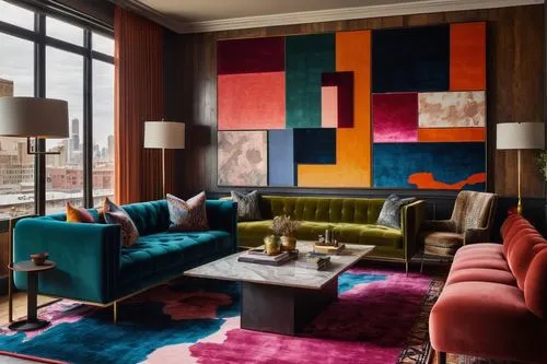 blythswood,fesci,andaz,mid century modern,contemporary decor,mahdavi,modern decor,kimpton,gansevoort,interior decor,apartment lounge,minotti,interior design,moquette,casa fuster hotel,ebury,sitting room,interior decoration,fromental,maximalism,Illustration,Vector,Vector 20