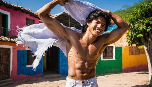 capoeira,latino,mexican creeper,mexican,male model,piñata,maracatu,panamanian balboa,pandero jarocho,aladin,pakistani boy,mexican culture,mexican tradition,nicaraguan cordoba,shirtless,peruvian women,male ballet dancer,mexican mix,filipino,street dancer,Conceptual Art,Daily,Daily 10