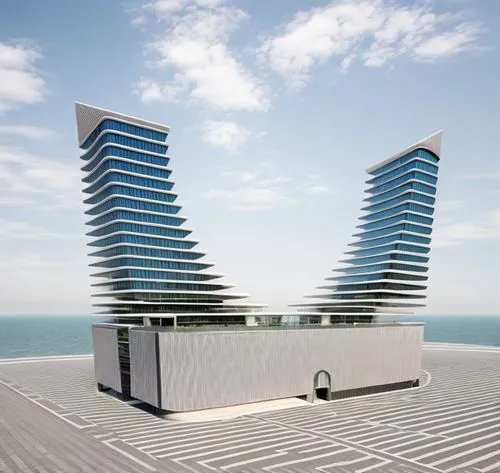 hotel barcelona city and coast,skyscapers,mamaia,largest hotel in dubai,jumeirah beach hotel,tallest hotel dubai,knokke,cube stilt houses,residential tower,3d rendering,futuristic architecture,hotel w barcelona,penthouse apartment,sky apartment,modern architecture,renaissance tower,jumeirah,the observation deck,urban towers,cruise ship,Architecture,General,Futurism,Futuristic 10
