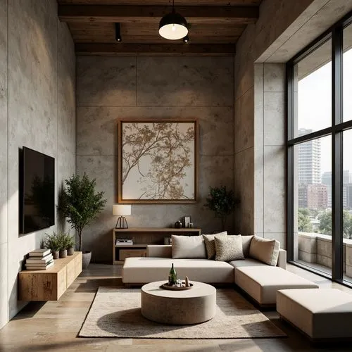 modern living room,minotti,modern decor,contemporary decor,living room,apartment lounge,interior modern design,livingroom,modern minimalist lounge,sitting room,interior design,luxury home interior,penthouses,interior decor,loft,interior decoration,modern room,concrete ceiling,home interior,family room