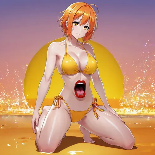 vitamin c,nami,orangina,beach background,orange,valencia orange,fanta,oranges,sun,the beach pearl,lifeguard,citrus,orange drink,one-piece swimsuit,gouda,yellow orange,pollen panties,beach toy,yuzu,tangerine