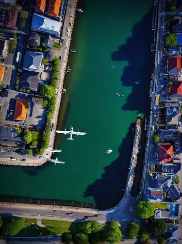 DJI Phantom 3 – Flying over the Harbour,nyhavn,greifswald harbor,trondheim,christianshavn,warnemünde,konstanz,zurich,honfleur,harbour,old port,bergen,old city marina,harbor,lake zurich,willemstad,port