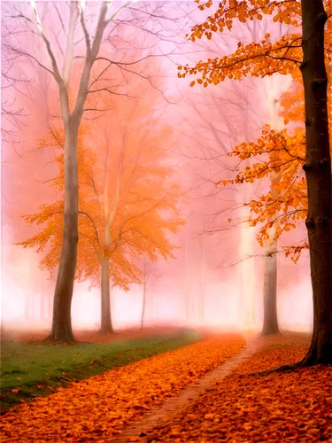 autumn fog,autumn background,autumn morning,autumn scenery,autumn forest,autumn in the park,autumn walk,autumn landscape,foggy landscape,autumn park,the autumn,late autumn,golden autumn,autumn idyll,autumn day,just autumn,autumn trees,autumn,fallen leaves,autumn songs,Conceptual Art,Oil color,Oil Color 22