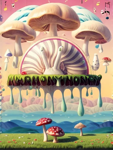 mushroom landscape,club mushroom,mushroom island,champignon mushroom,situation mushroom,anti-cancer mushroom,mushroom type,mushrooms,mushroom,toadstools,medicinal mushroom,fly amanita,mushrooming,cd cover,lingzhi mushroom,mushroom hat,cloud mushroom,toadstool,amanita,forest mushroom,Calligraphy,Illustration,Cartoon Illustration