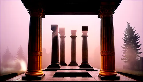 columns,pillars,roman columns,pillar capitals,doric columns,columned,colonnaded,three pillars,pillar,obelisks,totems,greek temple,colonnades,ancient city,organ pipes,artemis temple,cypresses,delphi,sepulchres,tabernacles,Art,Artistic Painting,Artistic Painting 46